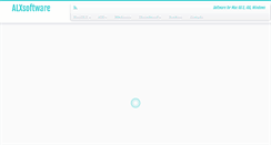 Desktop Screenshot of alxsoft.com