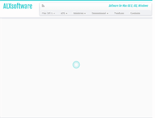 Tablet Screenshot of alxsoft.com